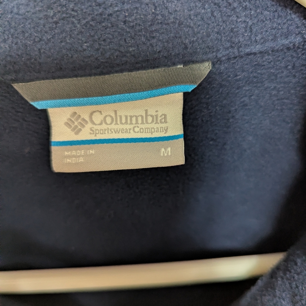 Columbia Navy Blue Jacket M - Picture 4 of 10